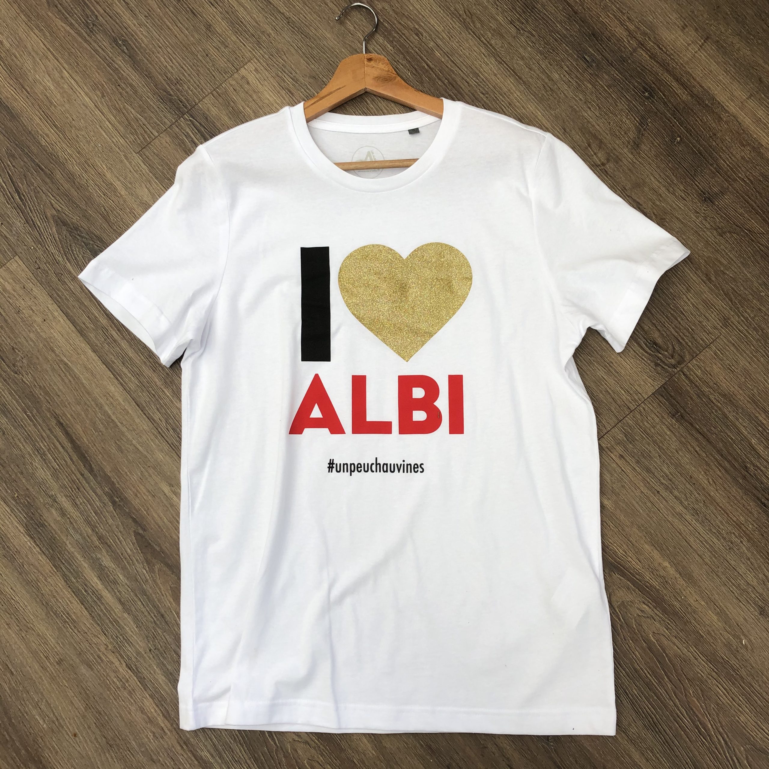 Teeshirt <span>I love Albi</span> Blanc Col Rond Teeshirt <span>I love Albi</span> Blanc Col Rond