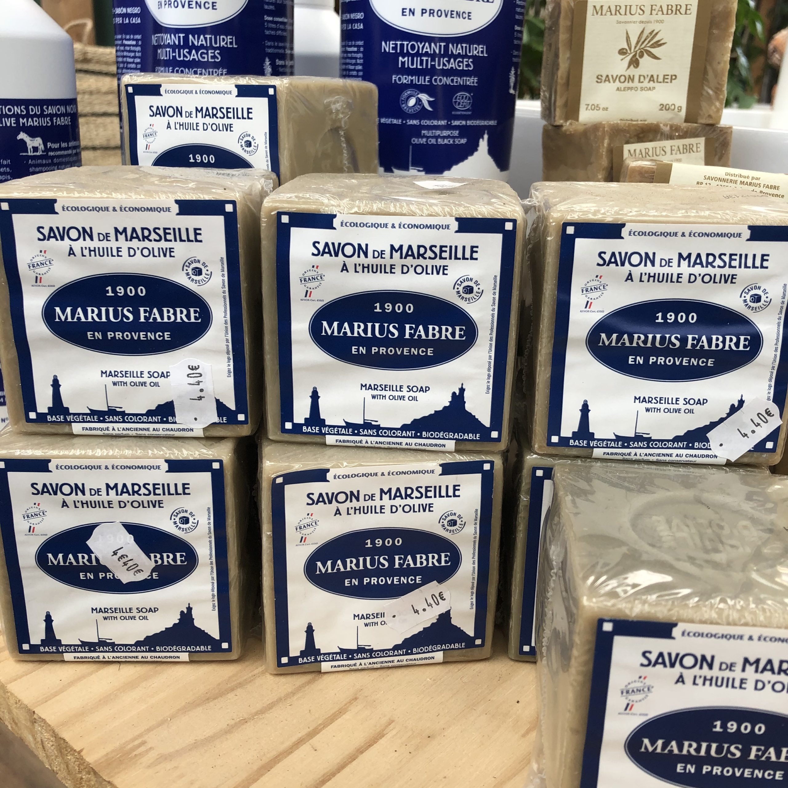 Savon de Marseille Pain de 400g Savon de Marseille Pain de 400g