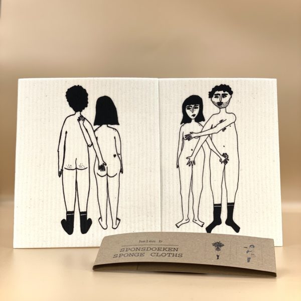 EPONGE LOT DE 2 "Elle et Lui"- Helen B