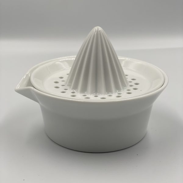 Le presse agrumes - Porcelaine blanche -