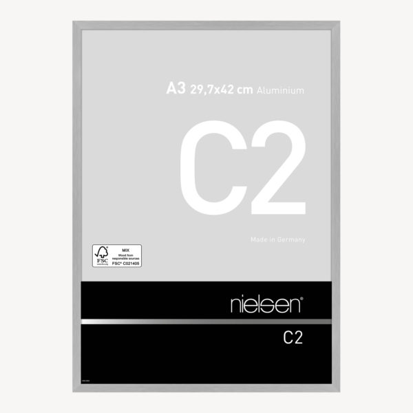 C2 29,7X42 ARGENT MAT BROSSE