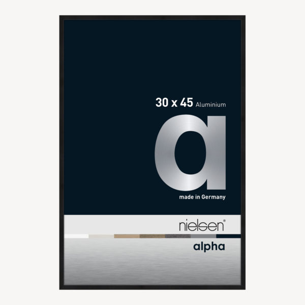ALPHA 30X45 NOIR ANO MAT