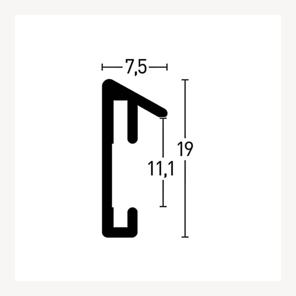 PIXEL 24 X 30 ARGENT MAT – Image 6