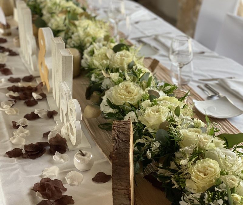 Comment décorer une table en hiver ?