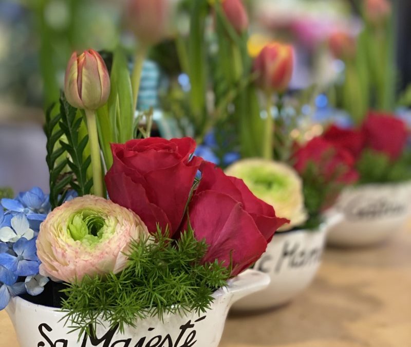 Comment décorer une table au printemps ?
